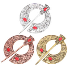 9Pièces Broches Créatives Viking En Multicolores Pour Costume