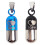 6Pièces Colliers Animaux Avec Plaques Id Noir , Design 1