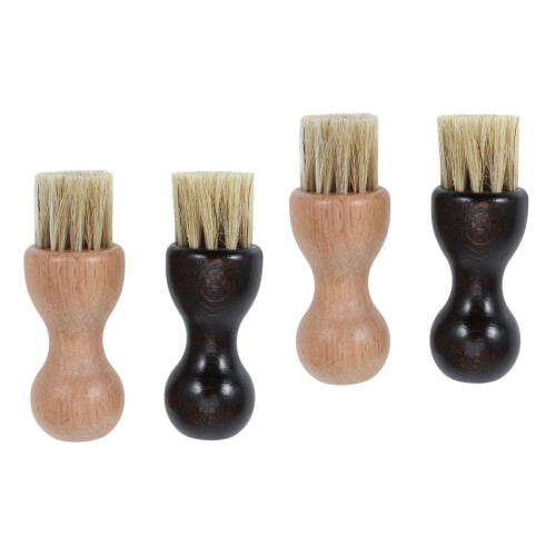 4Pièces Brosse Chaussures Multifonction Porc Manche Coloré 2