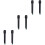 6Pièces Microphone Simulé Noir Jouet Cosplay Performance Enfants 4