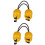 4Pièces Balles Shaker Une Main En Nylon PVC Sable Durable 5