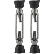 10 Pcs Office Stainless Steel Adjustable Supplies