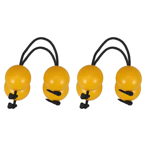 4Pièces Balles Shaker Une Main En Nylon PVC Sable Durable 1