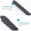 2Pcs Black Telescopic Dslr Monopod Lightweight Portable Camera Stand 8