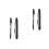 2Pcs Black Telescopic Dslr Monopod Lightweight Portable Camera Stand 2