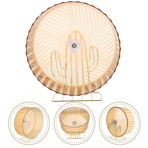 2Pièces Roue Cage Pour Hamster Hérisson, Silencieuse Durable 1