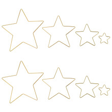 16Stk Metallringe Gold Für , Makramee Und DIY Handwerk