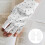 8Paires Protection Anti-Uv Blancs Usage Confortable 8