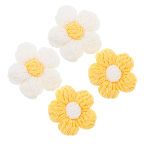 8Pièces Fleurs À Colorées Décoratives Pour Sacs Vêtements 1
