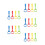 20Pcs Baby Walking Rings Durable PVC Nylon Training 4