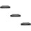 3Pcs Durable Black Sandbox Cover Waterproof Protector 6