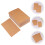 Light Brown Blank Postcards Wynbing Diy Artwork Message Cards 8