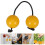 4Pièces Balles Shaker Une Main En Nylon PVC Sable Durable 8