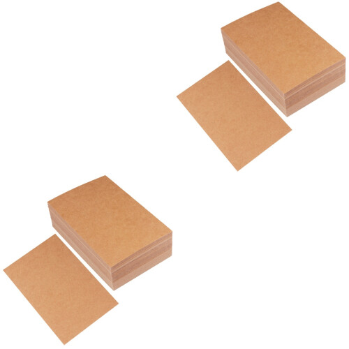 Light Brown Blank Postcards Wynbing Diy Artwork Message Cards 2