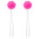 10Pièces Pompons Rose Pour Cloche Lacets Longs DIY 3