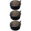 3Pcs Black Ceramic Calligraphy Inkstone Smooth Multipurpose Inkslab 7