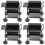4Pièces Mini Grille Barbecue Fer Noir Accessoire Décoration Mini 5