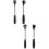 4 Pcs Stainless Steel Shaft Spherical 5