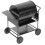 4Pièces Mini Grille Barbecue Fer Noir Accessoire Décoration Mini 2
