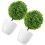 6Pcs Decorative Artificial Boxwood Topiary Balls for Indoor Use 3