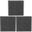 3Pièces Feutre Graphite Souple Pour , Usage Extérieur Noir 4