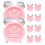 40Pièces Mini Horloges Rose Résine Accessoires Décor Maison 3