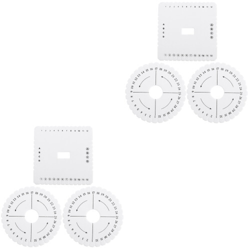 6Pièces Planche À Tisser Eva Pour Bracelets Faits Main 2