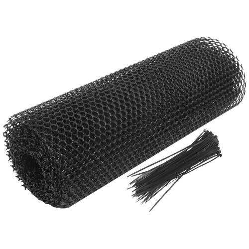 2Ensembles Clôture Jardin Plastique Filet Multiusage Décorative