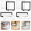 24Pcs Floating Jewelry Storage Box Assorted Color ABS Pe Display Stand 1