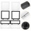 24Pcs Floating Jewelry Storage Box Assorted Color ABS Pe Display Stand 3