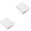 2Pcs Auto Snow Cover Non-Woven Fabric Durable Car Windshield Shield 3