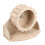 4Sets Khaki Hamster Roller Wheel Quiet Exercise Toy for Small Pets 8