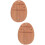 2Pcs Light Brown Kalimba Base Solid Wood Thumb Piano Replacement Tool 9