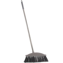 5Pcs Outdoor Broom Long Handle Stainless Steel Floor Cleaner Dark Grey