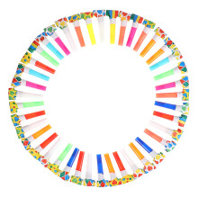 150Pcs Party Blowers for Kids Birthday Party Supplies