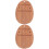 2Pcs Light Brown Kalimba Base Solid Wood Thumb Piano Replacement Tool 7