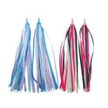 6Pcs Colorful Handlebar Tassels for Kids Bike Scooter Decoration