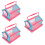 3Pièces Cage D'observation Enfants Multi Couleur Portable Extérieur 5