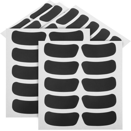 200 Sheets Blank Eye Strips Portable Face Stickers Compact Fan Supply