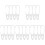 20Pcs Plastic Clothes Clamps White Multi-Function Clips for Home 4
