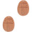 2Pcs Light Brown Kalimba Base Solid Wood Thumb Piano Replacement Tool 5