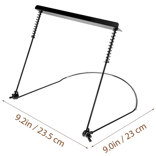 Adjustable 16/24 Hole Harmonica Neck Holder with Comfortable Cushion and Hands Performance 1