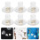 20Pcs Golden Silicone Earring Backs for Studs Secure Locking Stoppers 8