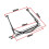 Adjustable 16/24 Hole Harmonica Neck Holder with Comfortable Cushion and Hands Performance 3