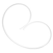 2Pcs Transparent PU Beer Line Tubing for Draft Beer Brewing