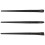 15Pcs Black Dual-Use Eyeliner and Eyebrow Brush Makeup Tool Kit 1
