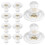 20Pcs Golden Silicone Earring Backs for Studs Secure Locking Stoppers 2