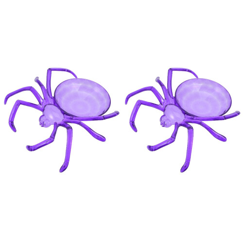 2Pièces Plateau De Présentation Violet ABS Usage 2