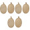 6Pcs Coffee Loofah Back Scrubber Exfoliating Bath Body 3