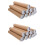 20Pcs Reusable Khaki Mailing Tubes for Posters, Drawings and Drafting 6
